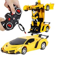 Auto Transforming Robot 2v1 Diaľkové ovládanie R/C Yellow