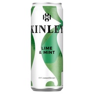 Kinley Lime Mint sýtený nápoj nealkoholické tonikum limetková mäta 250ml