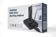 Dokovacia stanica Gembird DD-U3M2 M.2 SATA a NVME USB-C Drive Dokovacia stanica Gembird DD-U3M2 M.2 SATA a NVME USB-C Drive