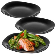 JEDÁLNY TANIER 28cm TANIERE ČIERNE TANIERE 3 ks JEDÁLNY TANIER 28cm TANIERE ČIERNE TANIERE 3 ks