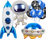 Sada balónov SPACE ASTRONAUT ROCKET UFO 13 ks Sada balónov SPACE ASTRONAUT ROCKET UFO 13 ks