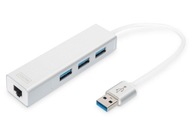 HUB / 3-portový USB 3.0 SuperSpeed ​​​​Hub s Gi