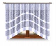PRIPRAVENÁ ŽAKUROVÁ ZÁCLONA 18352 OBLÚKA 160X300 ZÁCLONA PRIPRAVENÁ ŽAKUROVÁ ZÁCLONA 18352 OBLÚKA 160X300 ZÁCLONA