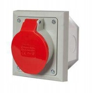 Zásuvka P/T IP44 32A 400V 5P POLAM NAKŁO Zásuvka P/T IP44 32A 400V 5P POLAM NAKŁO