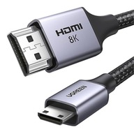 UGREEN Mini HDMI - HDMI 8K kábel UGREEN HD163 1m ]