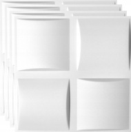 BIELE 3D NÁstenné PANELY PLED VANKÚŠ 1m2 SHOP! BIELE 3D NÁstenné PANELY PLED VANKÚŠ 1m2 SHOP!