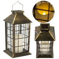 Záhradné svietidlo LED SOLAR LAMPA 27cm PATINA Záhradné svietidlo LED SOLAR LAMPA 27cm PATINA
