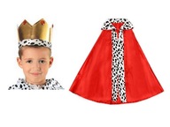 KING RULER SET CAPED CROWN RED 2 kusy KING RULER SET CAPED CROWN RED 2 kusy
