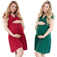 SET 2X TEHOTSKÁ NOČNÁ KOŠIELKA NA KÔMENIE R. L SET 2X TEHOTSKÁ NOČNÁ KOŠIELKA NA KÔMENIE R. L