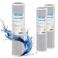 Vodný filter, uhlíková vložka pre predfiltráciu 10" 5 mikrónov 3x Vodný filter, uhlíková vložka pre predfiltráciu 10" 5 mikrónov 3x
