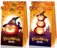 SADA PAPIEROVÝCH VRECÍ NA HALLOWEENSKÉ SLADKOSTI SADA PAPIEROVÝCH VRECÍ NA HALLOWEENSKÉ SLADKOSTI