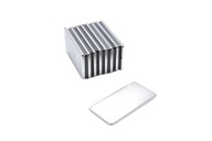 Strople Neodym Magne Mpł 40x20x2 N38 Sada 5 kusov Strople Neodym Magne Mpł 40x20x2 N38 Sada 5 kusov