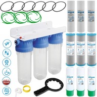 3-stupňový predfilter na odstraňovanie železa 3/4' USTM 3-stupňový predfilter na odstraňovanie železa 3/4' USTM
