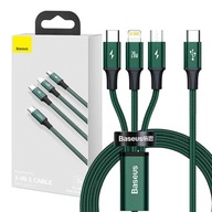 SADA KÁBLOV BASEUS 3v1 USB-C MICRO LIGHTNING 20W SADA KÁBLOV BASEUS 3v1 USB-C MICRO LIGHTNING 20W