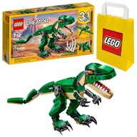LEGO BLOCKS | CREATOR 31058 VÝKONNÉ DINOSAURY 3V1 DETSKÝ SET + TAŠKA LEGO BLOCKS | CREATOR 31058 VÝKONNÉ DINOSAURY 3V1 DETSKÝ SET + TAŠKA