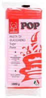 Modecor červená cukrová pasta, plastová poleva 1 Modecor červená cukrová pasta, plastová poleva 1