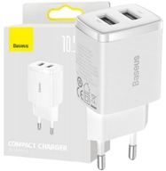 UNIVERZÁLNA NABÍJAČKA BASEUS ZDROJ PRE TELEFÓN 2.1A 2xUSB 10.5W UNIVERZÁLNA NABÍJAČKA BASEUS ZDROJ PRE TELEFÓN 2.1A 2xUSB 10.5W