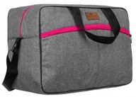 Priestranná cestovná taška s držiakom na kufor Peterson