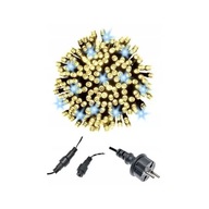 VIANOČNÉ SVIETIDLÁ TEPLÉ BIELE 100 LED IP44 BLESK VIANOČNÉ SVIETIDLÁ TEPLÉ BIELE 100 LED IP44 BLESK