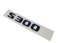 Znak pre Mercedes S 300 Black Glossy