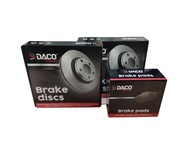 Disky+Destičky ZADNÉ DACO AUDI A6 VW Passat B5 3 V ZÁRUKE Disky+Destičky ZADNÉ DACO AUDI A6 VW Passat B5 3 V ZÁRUKE