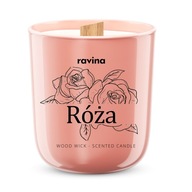 ROSE ROSE vonná sviečka sójový vosk vôňa ruže RAVINA darček ROSE ROSE vonná sviečka sójový vosk vôňa ruže RAVINA darček