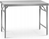 Pracovný stôl rozkladací 120x60cm 210kg ROYAL CATERING 10011482