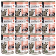 Wiejska Zagroda mokré krmivo pre psov pre šteniatka, jahňacie mono, 12x400g