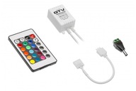 RGB LED ovládač mini12/24V DC diaľkové ovládanie RGB LED ovládač mini12/24V DC diaľkové ovládanie