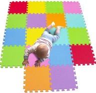 PODLOŽKA PUZZLE EVA VEĽKÁ 30cm x 30cm FAREBNÁ PODLOŽKA PUZZLE EVA VEĽKÁ 30cm x 30cm FAREBNÁ