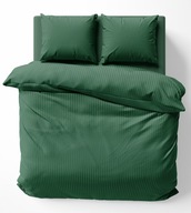 POSTEĽNE 160x200 + 2 OBLIECKY NA VANKÚŠKY ČISTÁ PREMIUM BAVLNA TMAVO ZELENÁ DAMAŠEK POSTEĽNE 160x200 + 2 OBLIECKY NA VANKÚŠKY ČISTÁ PREMIUM BAVLNA TMAVO ZELENÁ DAMAŠEK