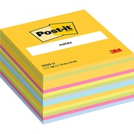 POST-IT bankovky, 76x76mm, 1x450 kariet. farby
