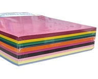 Farebný papier A4 500 listov 10 farieb, mix 80-120g Farebný papier A4 500 listov 10 farieb, mix 80-120g