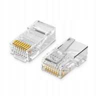 RJ45 zástrčka UGREEN NW110 8P/8C Cat.5/5e UTP 100ks RJ45 zástrčka UGREEN NW110 8P/8C Cat.5/5e UTP 100ks