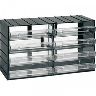 Modulárny organizér s 8 zásuvkami 382 x 148 x 230 mm