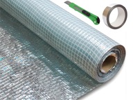 HLINÍKOVÁ PAROIZOLAČNÁ STREŠNÁ FÓLIA SECCO ALU 110g - 15m² + ALU PÁSKA HLINÍKOVÁ PAROIZOLAČNÁ STREŠNÁ FÓLIA SECCO ALU 110g - 15m² + ALU PÁSKA