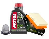 MOTUL 5100 10W40 1L olej + vzduchový olejový filter Honda XR 125L MOTUL 5100 10W40 1L olej + vzduchový olejový filter Honda XR 125L