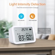 Zigbee bezdrôtový teplomer vlhkomer inteligentný Zigbee bezdrôtový teplomer vlhkomer inteligentný