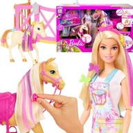 BÁBIKA BARBIE STED HORSE PONY mení farbu!