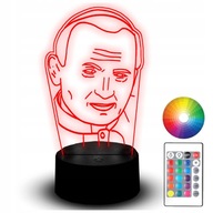 LED NOČNÁ LAMPA POPE JOHN PAUL 2 DRUHÁ TVÁR 3D LED NOČNÁ LAMPA POPE JOHN PAUL 2 DRUHÁ TVÁR 3D