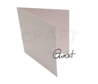 Štvorcový kartónový základ 15 cm pastelovo ružový GoatBox