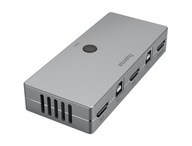 Hama SWITCH KVM switch 4 porty 3x USB 1x HDMI Hama SWITCH KVM switch 4 porty 3x USB 1x HDMI