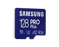 Pamäťová karta Samsung 128GB PRO+ mSD + adaptér