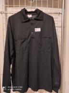Čierna rozhodcovská košeľa, veľkosť XL, dlhý rukáv
