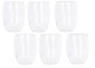 ČAJOVÉ POHÁRKY NA KÁVU 6X350ML BEZ RÚČOK MG HOME ČAJOVÉ POHÁRKY NA KÁVU 6X350ML BEZ RÚČOK MG HOME