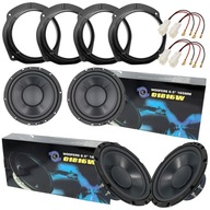 4 SILNÉ BASOVÉ REPRODUKTORY pre Fiat Stilo 5D Croma vpredu a vzadu 4 SILNÉ BASOVÉ REPRODUKTORY pre Fiat Stilo 5D Croma vpredu a vzadu