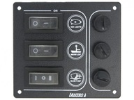 Elektrická doska, jachtový panel, 12V, vodeodolná Elektrická doska, jachtový panel, 12V, vodeodolná