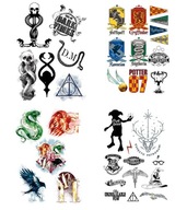 Sada dočasných tetovaní Harry Potter