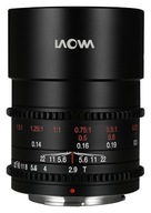 Laowa 50mm T2.9 Macro APO Cine objektív pre MTF