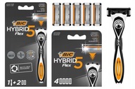 BIC Hybrid 5 Flex Razor + 6 kaziet BIC Hybrid 5 Flex Razor + 6 kaziet